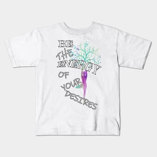 Copy of Dragonfly Inspirational Quote BELIEVE IT & YOU WILL SEE IT. Motivational Dragonfly Graphic Home Decor, Apparel & Gifts Kids T-Shirt